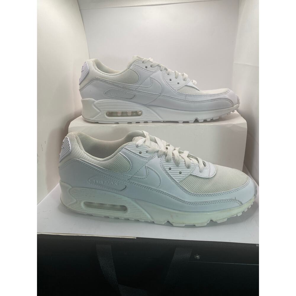 Nike Air Max 90 Triple White 2020 CN8490-100 Size US 12.5 Men